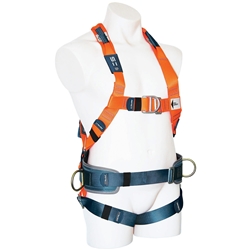 SpanSet® 1107 ERGO Full Body Fall Arrest Harness w/ Padded Waistband