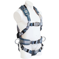 SpanSet® 1107 ERGOiplus Full Body Fall Arrest Harness w/ Padded Waistband