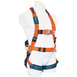 SpanSet® 1300 ERGO Full Body Fall Arrest Harness w/ Non-Padded Waistband