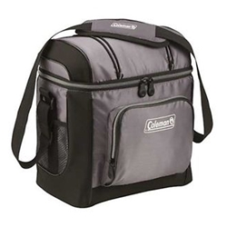 Coleman 16 Can Soft Shell Grey  Cooler 1322907