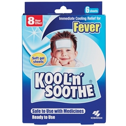 Kool 'n' Soothe for Fever (Pk 6) 318221