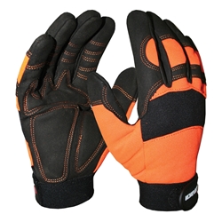 Blue Rapta Monarch Hi-Vis Mechanic Gloves