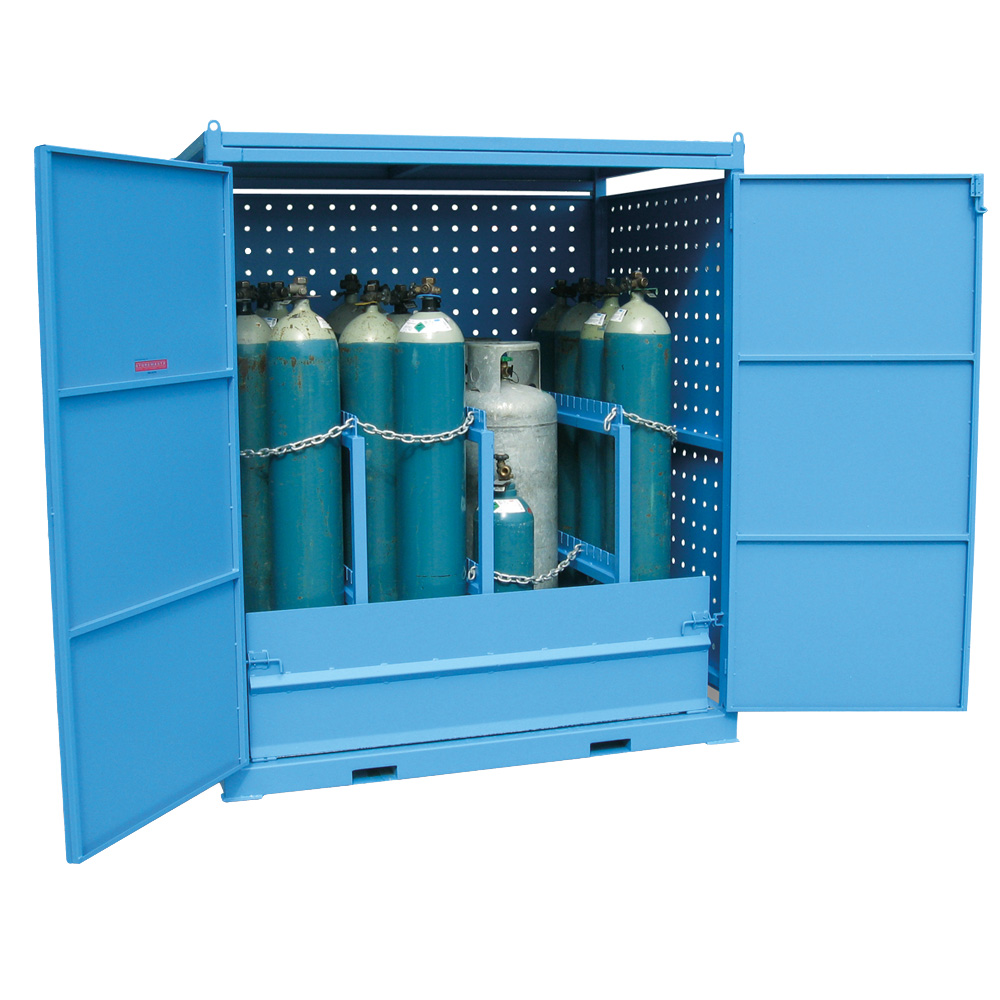 Gas Cylinder Storage Cages  Global Spill & Safety 