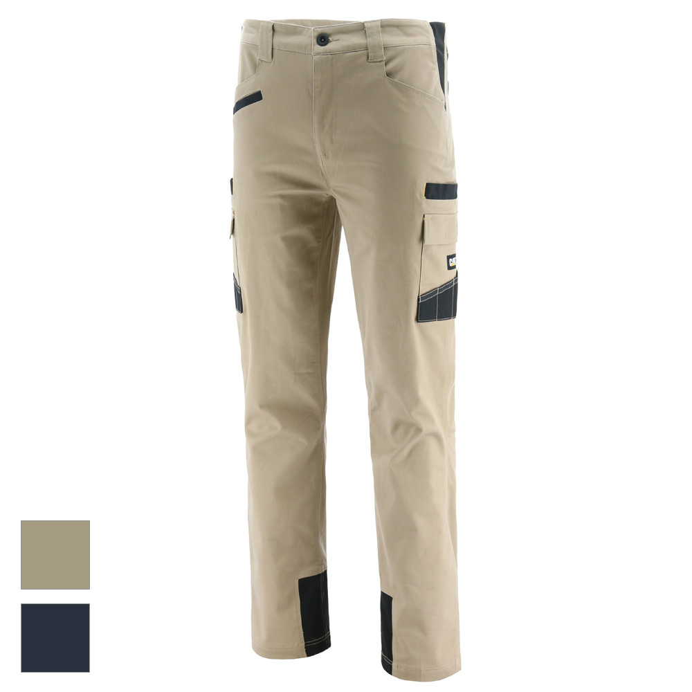 cat slim fit work trousers