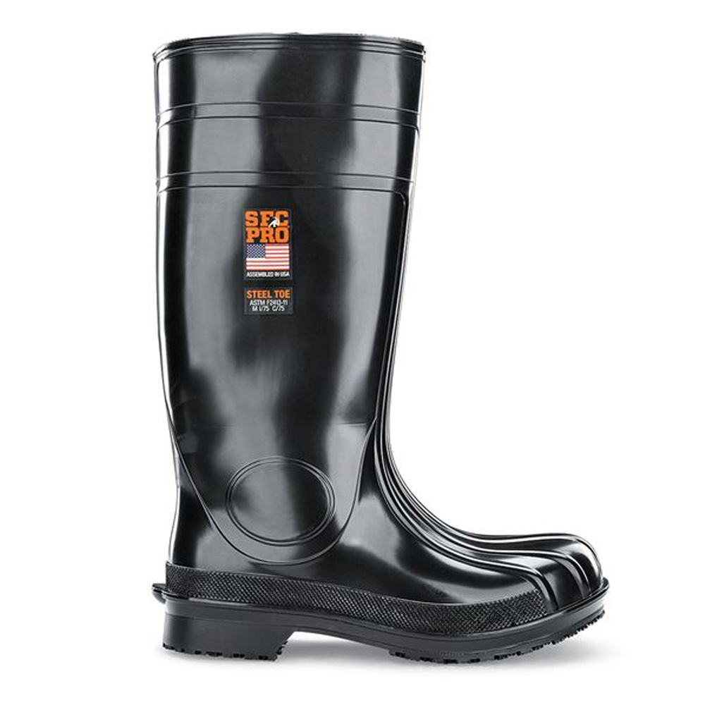 steel toe gumboots