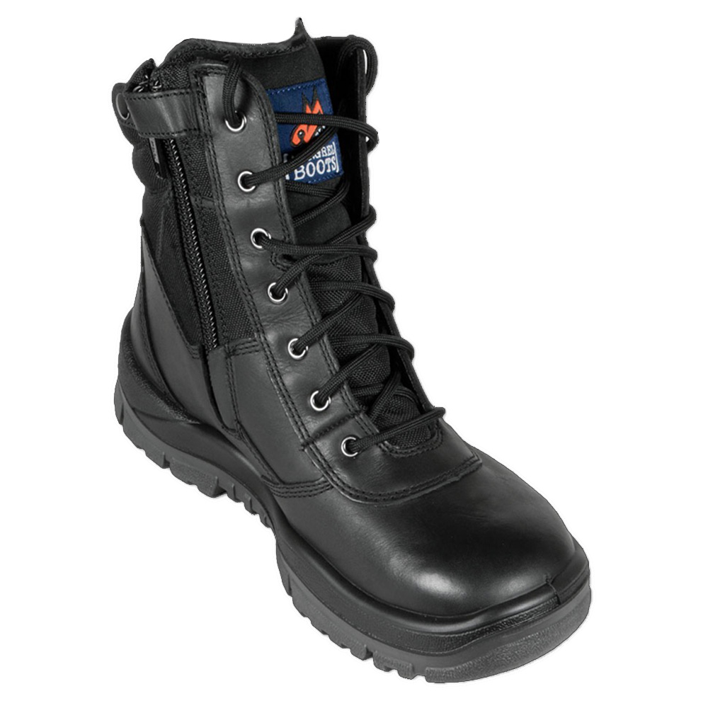 high leg military boots