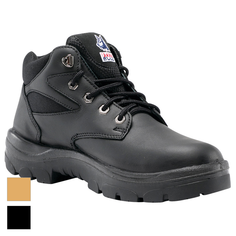 steel toe low cut boots