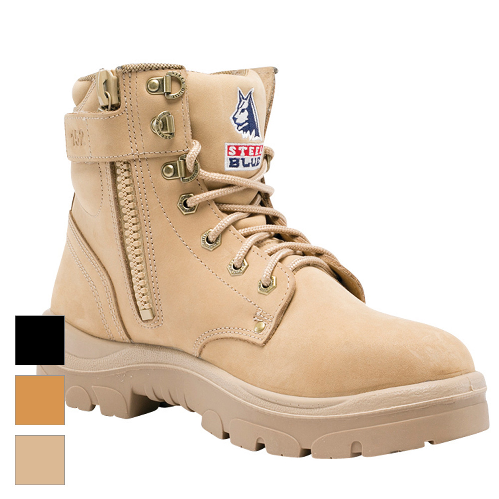 high quality steel toe boots