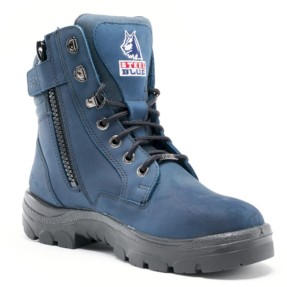About blue safety boots new arrivals