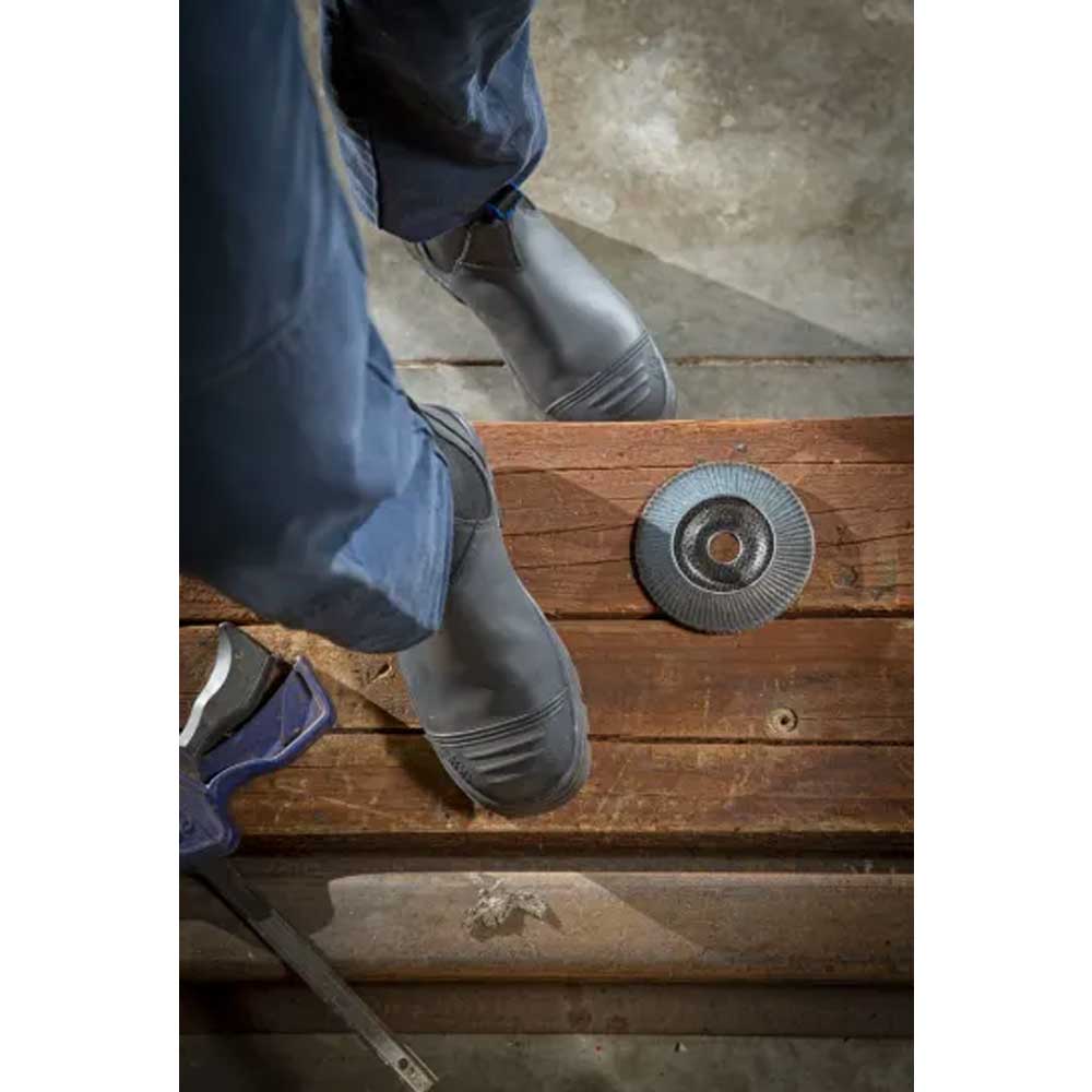 Steel Blue Hobart Elastic Slip On Safety Boot - FireSafe