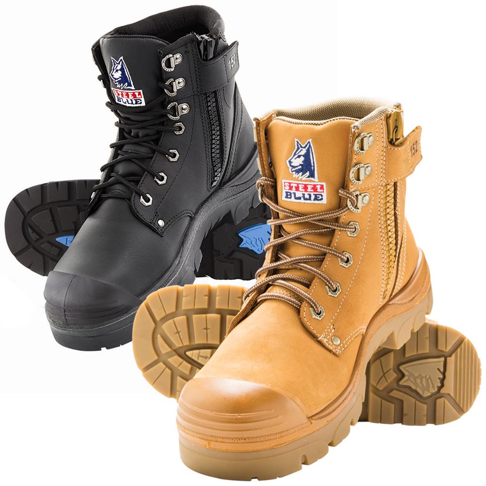 argyle boots with bump cap