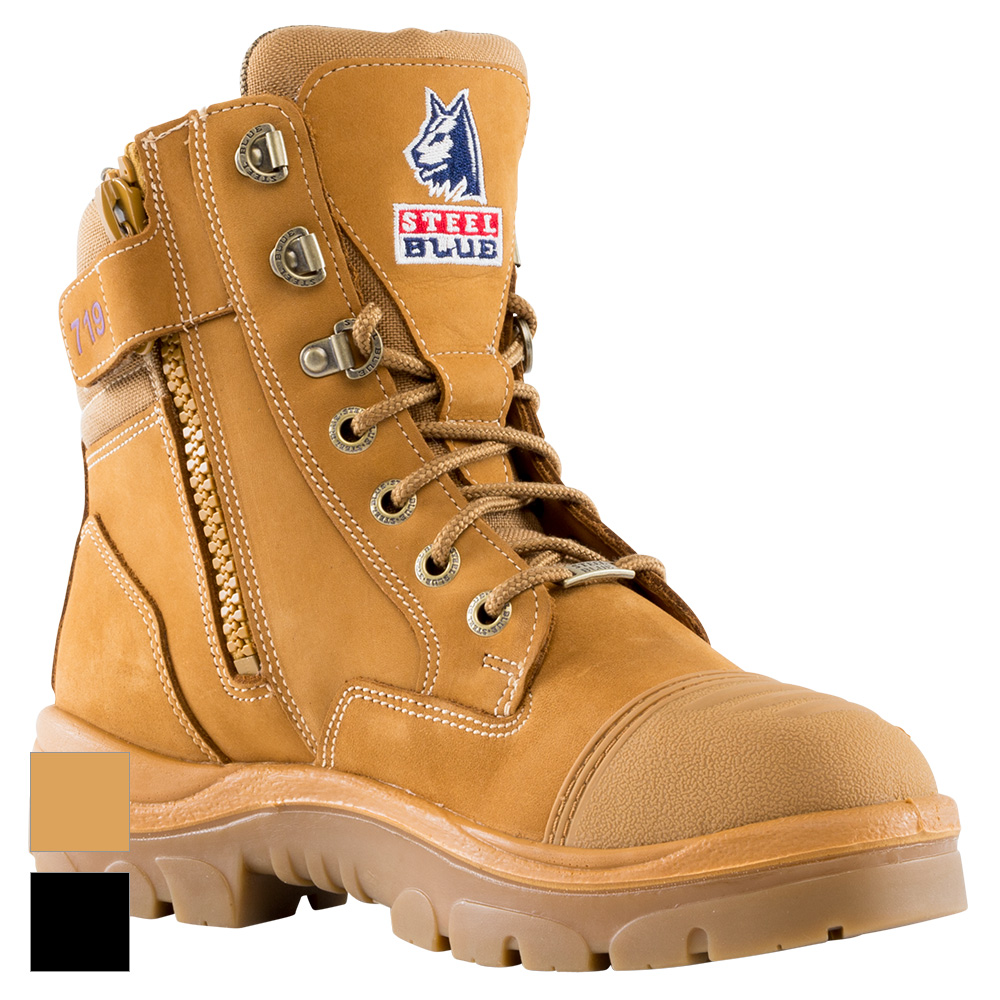 Womens steel cap boots afterpay discount