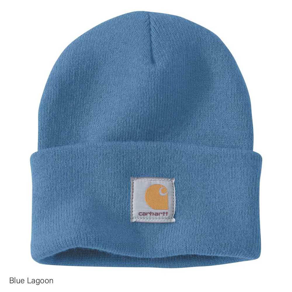 Carhartt cobalt blue beanie discount