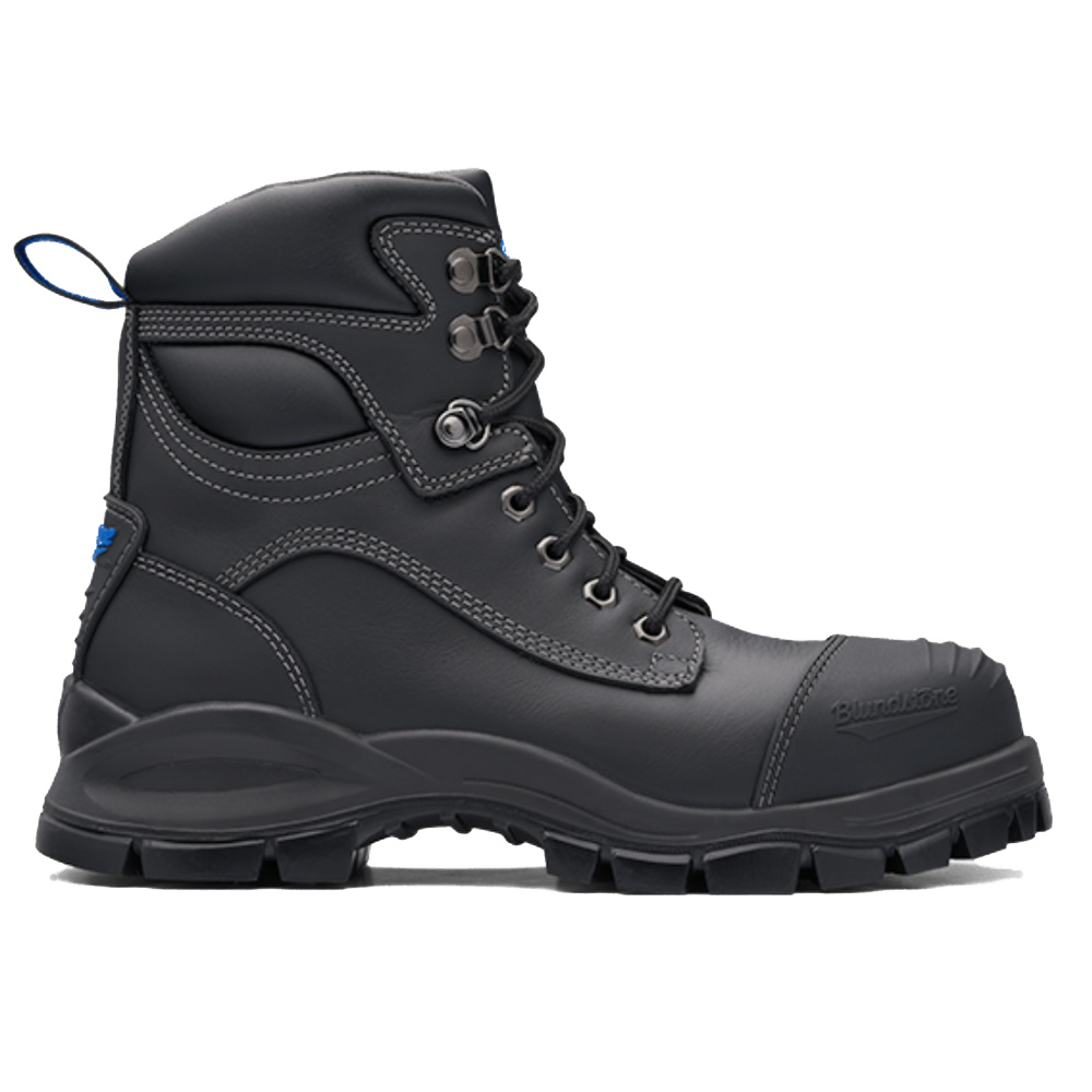 blundstone lace up work boots