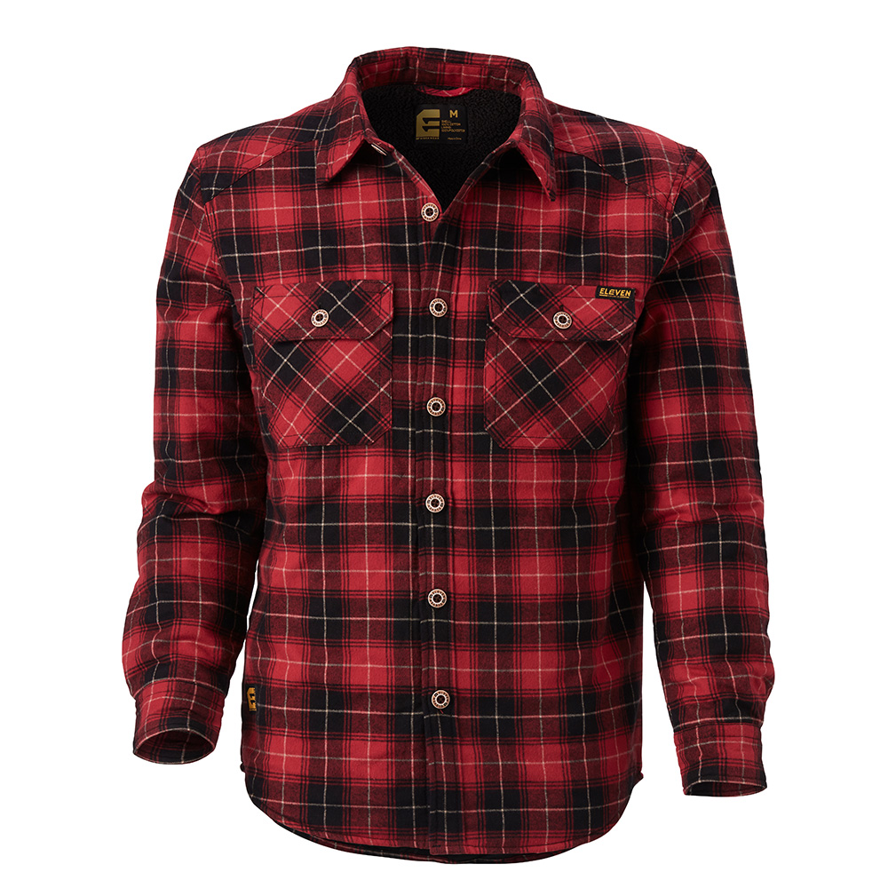 adventuridge men's flannel shirt jacket