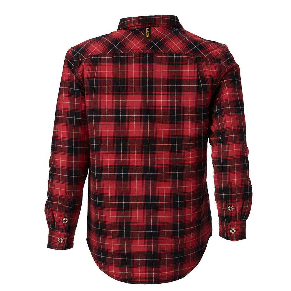 Eleven Workwear Quilted Flannel Shacket