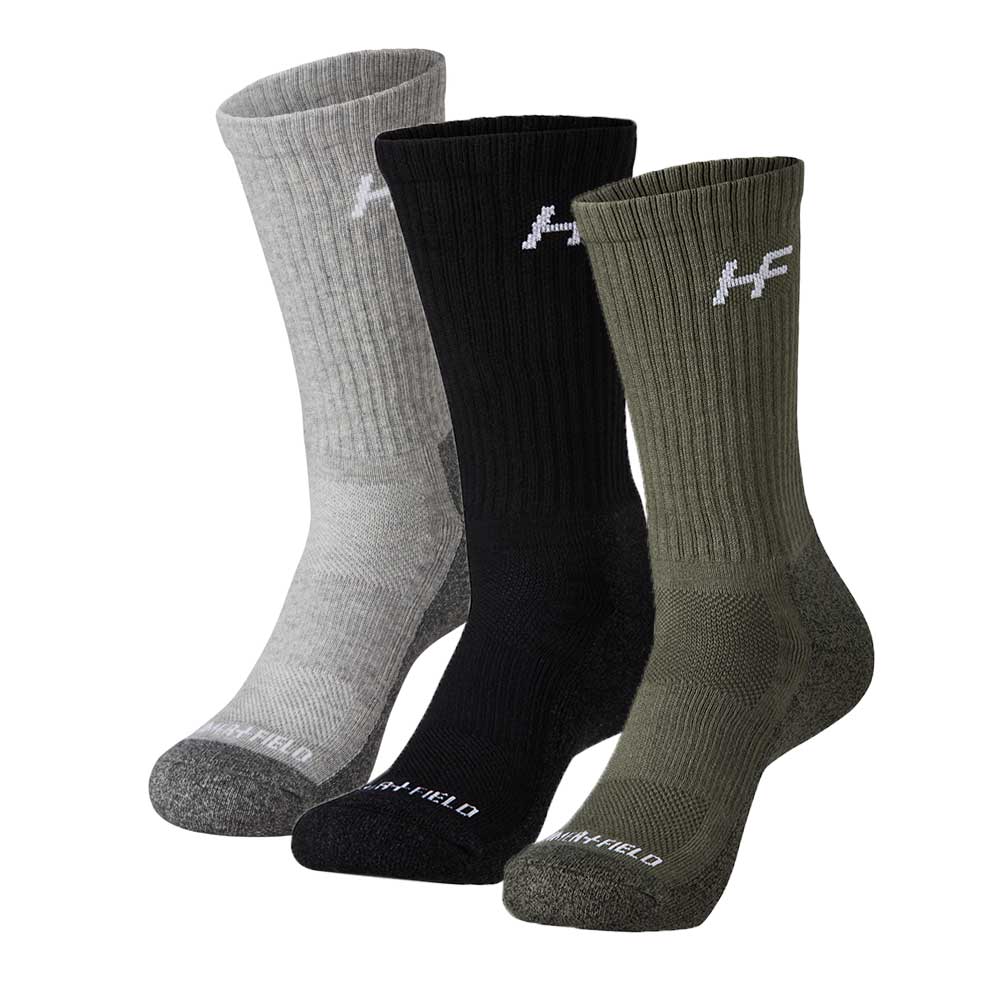 Hammer + Field® Workwear Branded Crew Socks 3x Pack