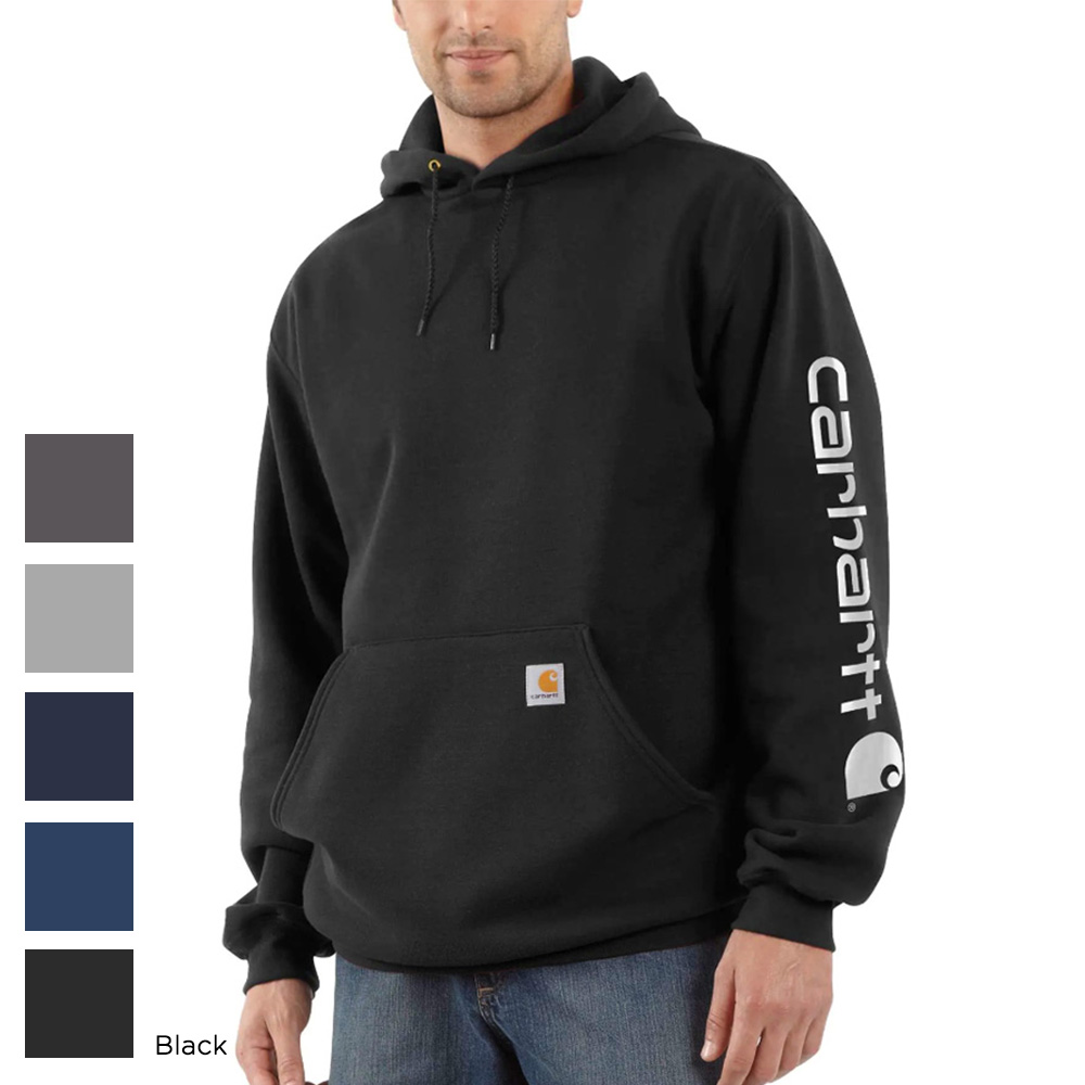 Carhartt Midweight Sleeve Logo Hooded Sweatshirt K288