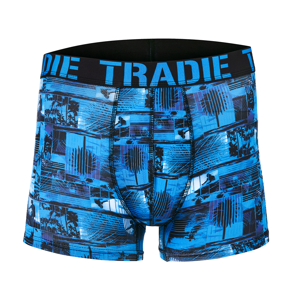 Tradie Underwear Men Printed Trunk Kaleidoscope