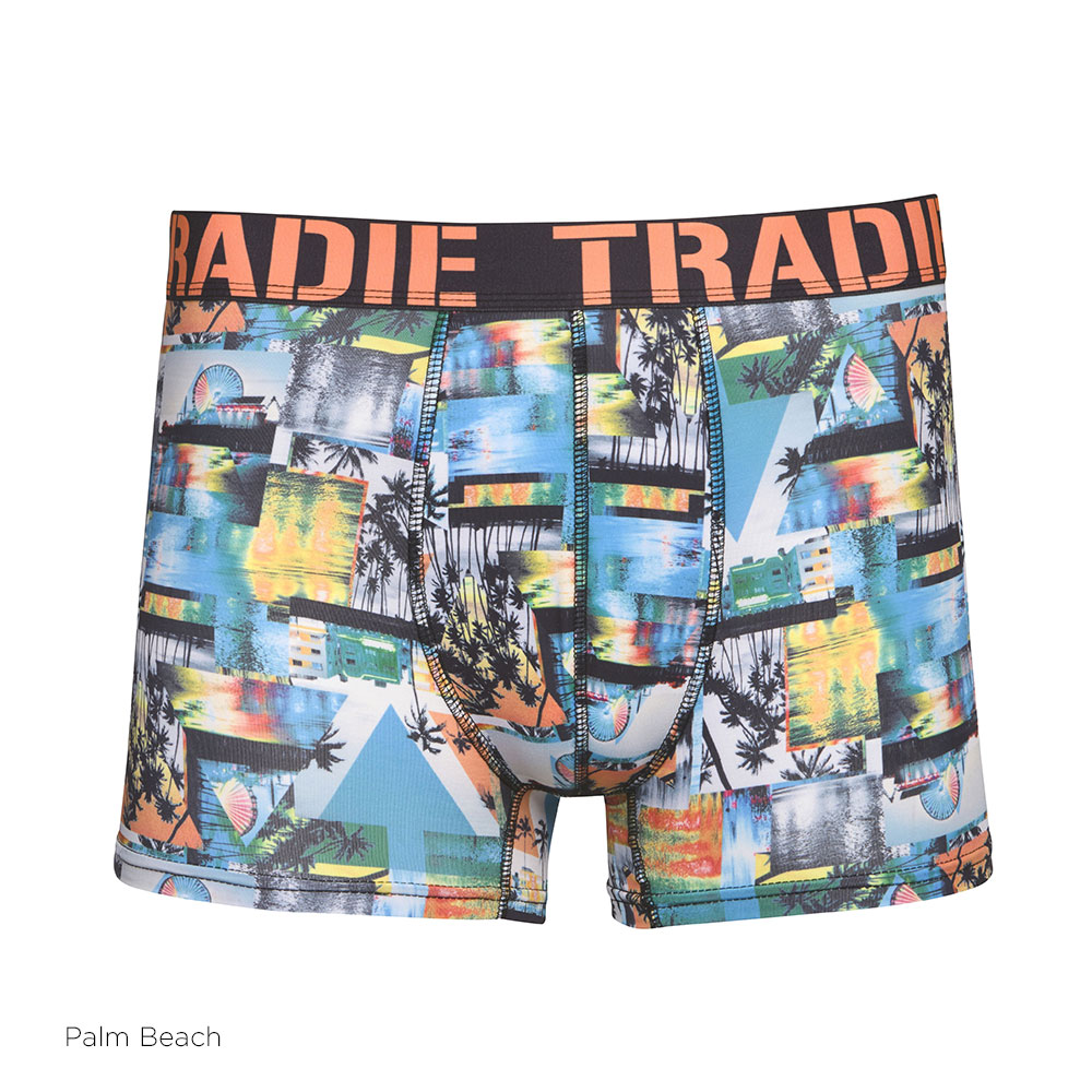 Tradie Vegemite Work N Surf Mens Vintage Vege Microfibre Trunk Brief Size L  New