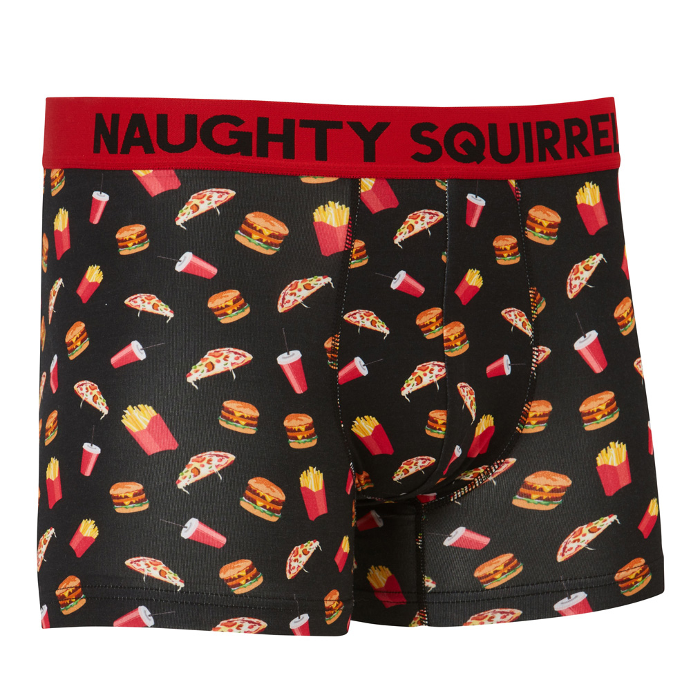 Naughty Squirrel® 4 Fast Food Mid-Length Trunk