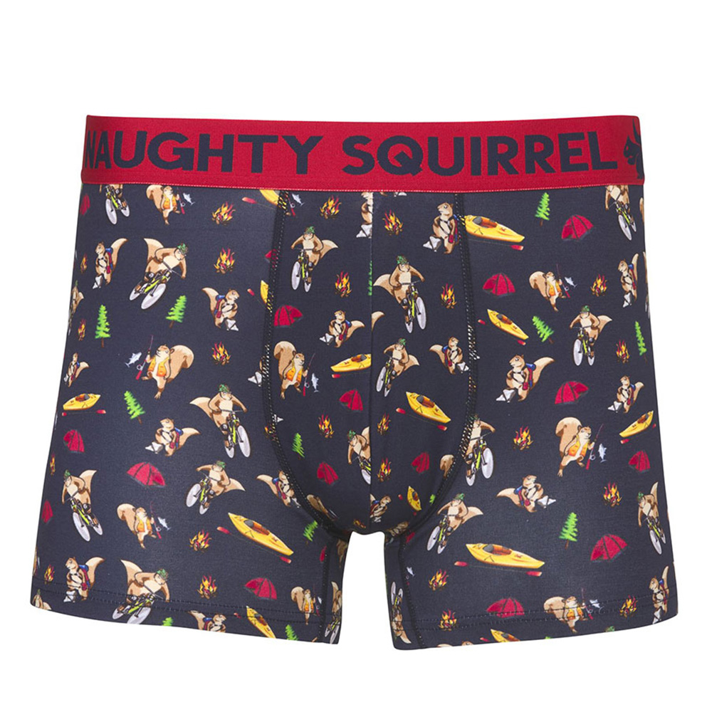 Naughty Squirrel® 4 Camping Mid-Length Trunk