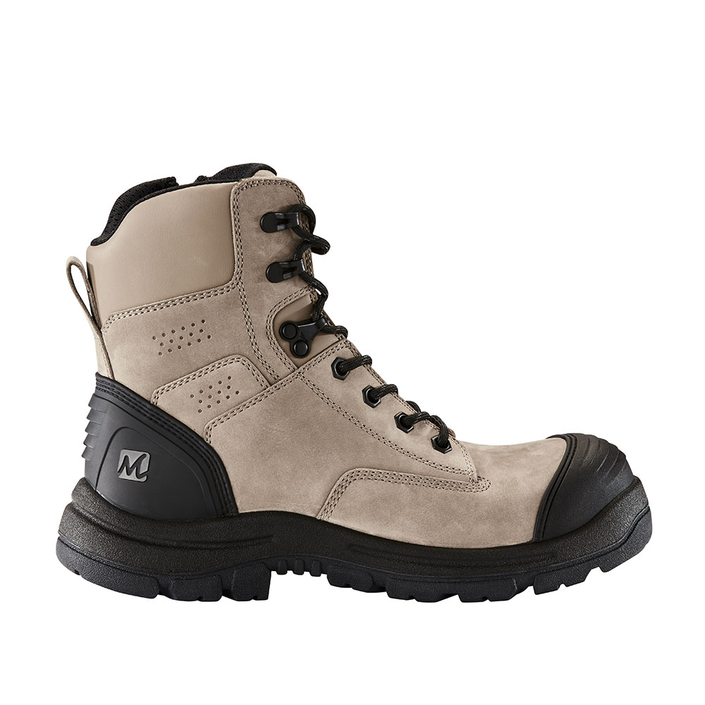 M.R.X. Brady Mid Zip Sided Lace Up Safety Boots