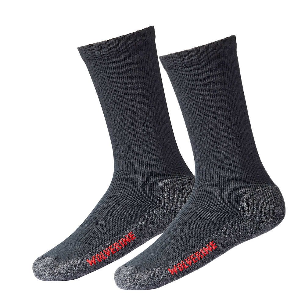 Wolverine steel toe boot socks sales