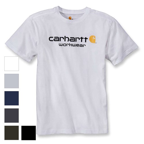 Police station lose stationery Carhartt Workwear Core Logo S/S T-Shirt