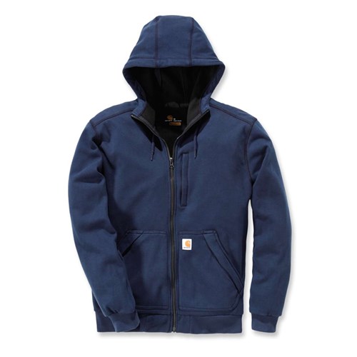 Men's Relaxed Fit Fleece-Lined Water Repellent Wind Resistant Hoodie