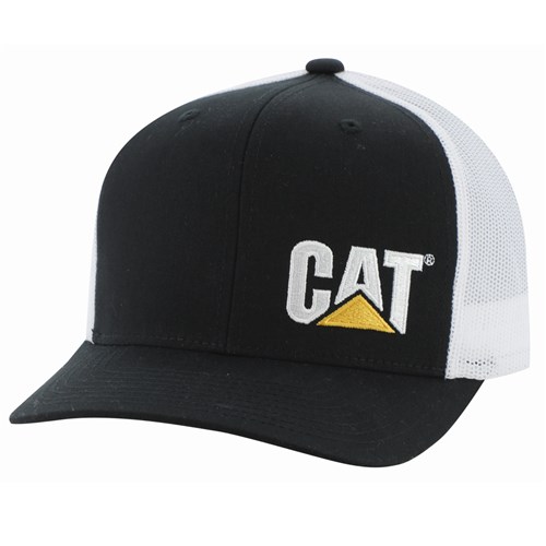 CAT® Workwear Cat Trademark Trucker Hat - Black