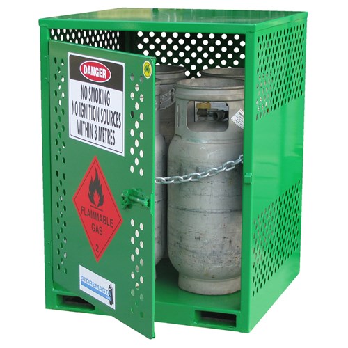 Gas Cylinder Storage, Open Air Gas Cylinder Storage Containers