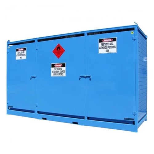 Storemasta Single Sided 27 Gas Cylinder Storage Cage AG24SS