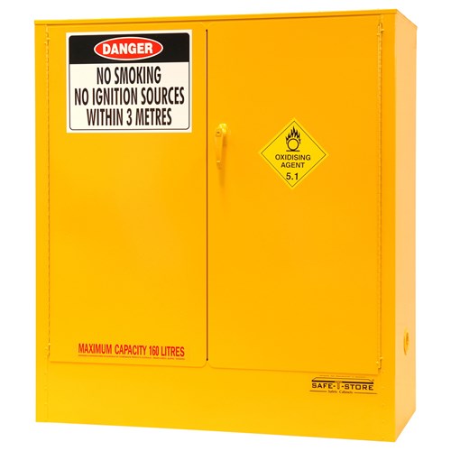 Storemasta 160L Oxidising Agent Storage Cabinets SC160A