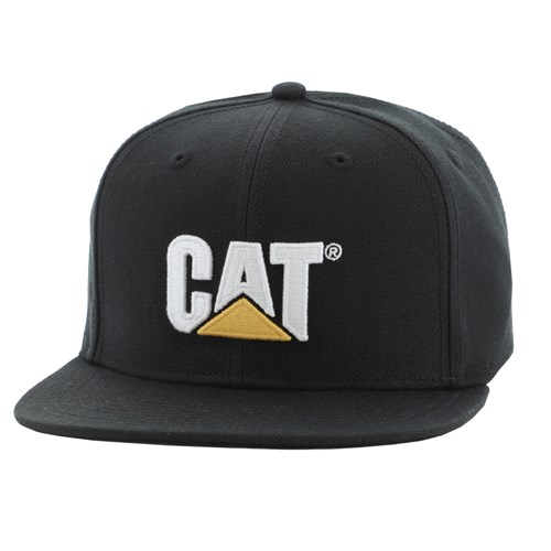 CAT® Workwear Sheridan Flat Bill Cap - Black