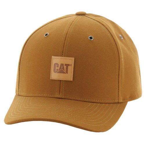 CAT® Workwear Leather Patch Cap - Bronze