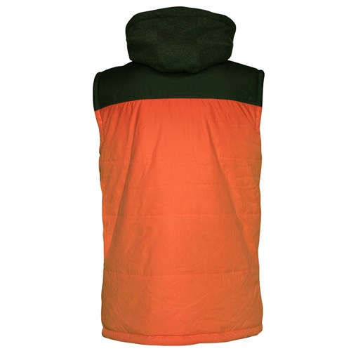 cat hi vis hooded work vest?