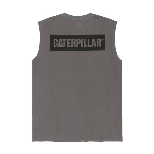 Icon Block Muscle Tee logo print