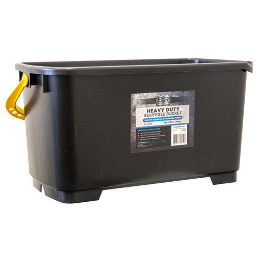 Blue Rapta Squeegee Bucket 24L Black TCL301