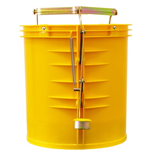 Blue Rapta Heavy Duty Mop Bucket Poly Roller 16L Yellow TCL302