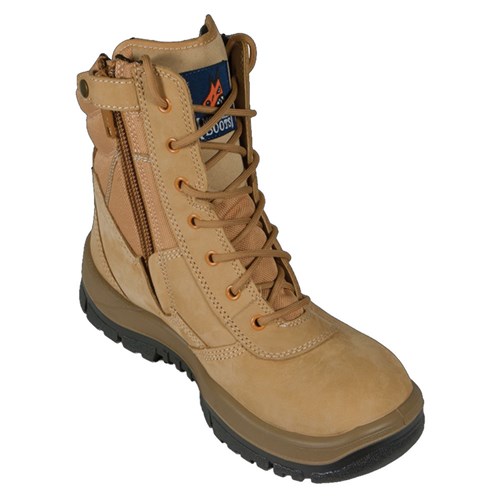 Mongrel Boots Wheat High Leg Zipsider Boot