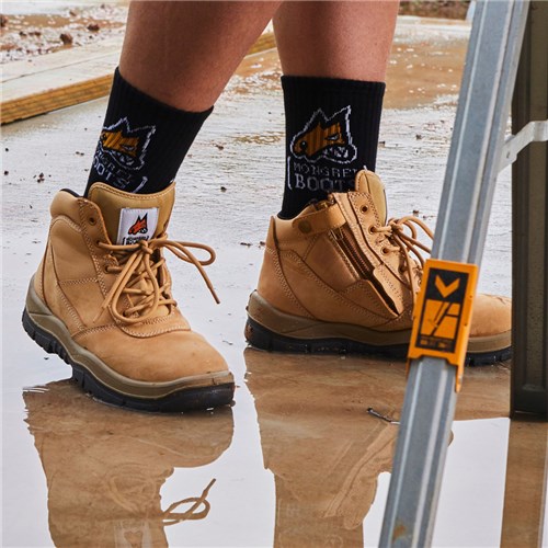 Mongrel 261050 ZipSider Safety Boot Wheat