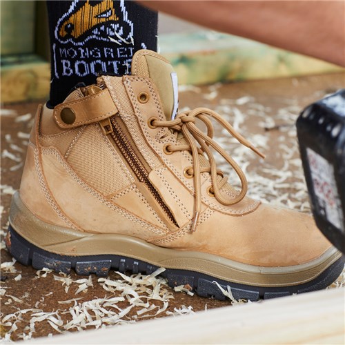 Mongrel zipsider safety boot?