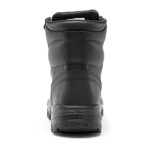 Argyle lace up safety boot