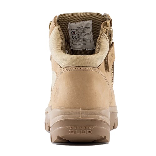 Steel blue parkes boots