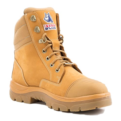 steel cap safety boots