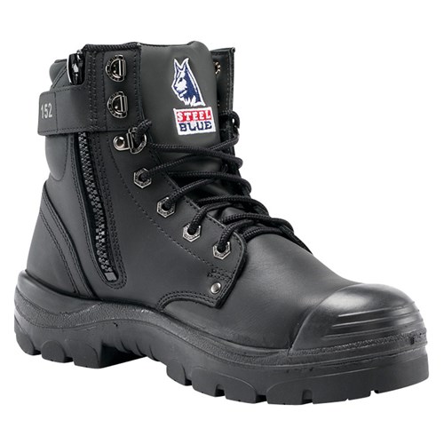 argyle boots with bump cap