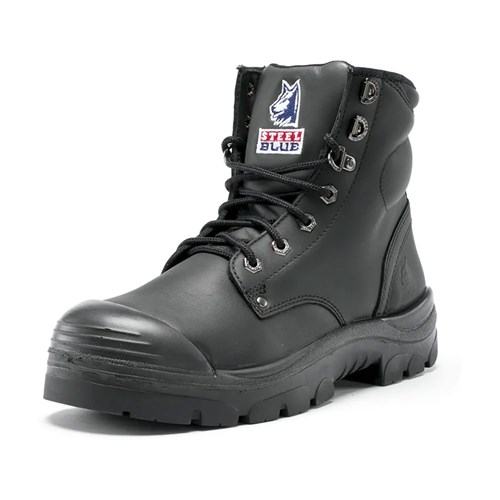 Steel Blue Argyle Zip