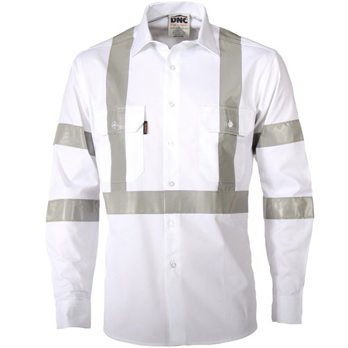 DNC Workwear Night Worker Taped L/S Shirt  3537