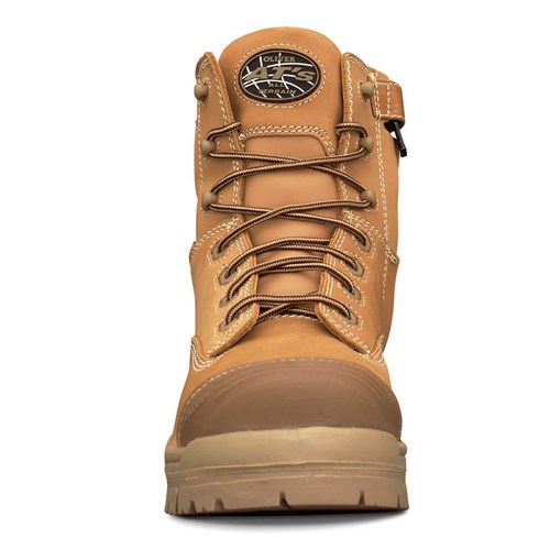 Oliver zip sided safety boots